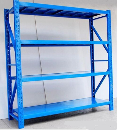 Blue Warehouse Storage Racks Commercial Steel Shelving 2000×600×2000 mm